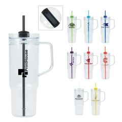 Oliver 40 Oz Clear As Travel Mug