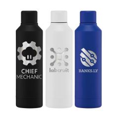 Olympus - 17 Oz. Double Wall Stainless Steel Bottle -Laser