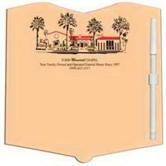 Open Book Erasable Memo Board