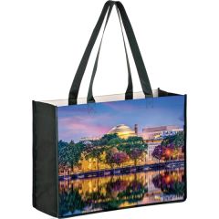 Opp Laminated Non-Woven Tote Bags - Dye Sublimation