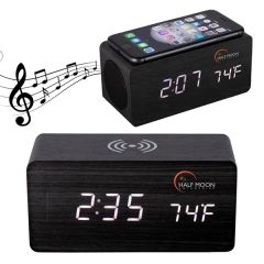 Opus Wireless Charging Speaker W/ Clock