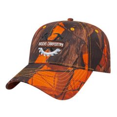 Orange Ridge Camo Cap