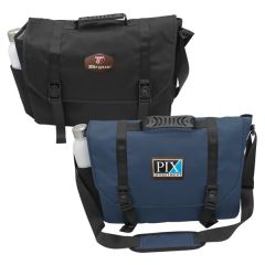 Otaria Messenger Bag, Leather Patch - Full Color