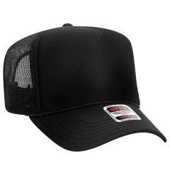 Otto 5 Panel High Crown Mesh Back Trucker Hat