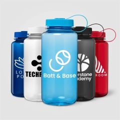 Otto rPET Tethered-Lid Sipper Sports Bottle - 30 Oz