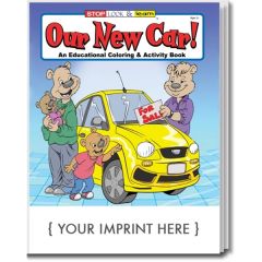 Our New Car Coloring And Activity Book