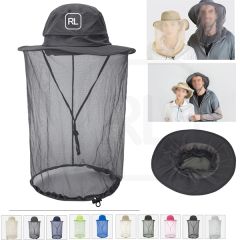 Outdoor Anti - Mosquito Bucket Hat With Net Mesh