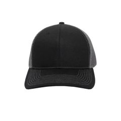 Outdoor Cap Structured Trucker With Solid Mesh Back Hat