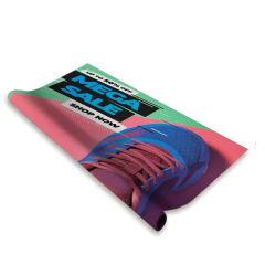 Outdoor Flex Sign With Ballast Base Replacement Poster