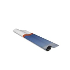 Oval Hard Case Wrap No-Curl Laminated Media