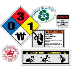 Overlaminated Clear Polyester Super-Tac