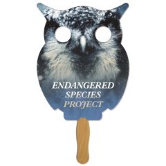 Owl Hand Fan