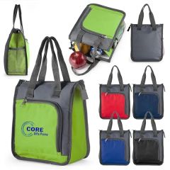Oxford Cloth Insulated Lunch Tote Bag
