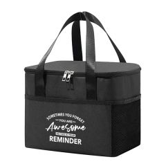 Oxford Cloth Lunch Tote Bag