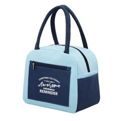 Oxford Cloth Lunch Tote Bag