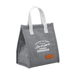 Oxford Cloth Lunch Tote Bag