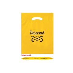 Oxo Reusable Die Cut Fold-Over Reinforced Bag - Flexo Ink