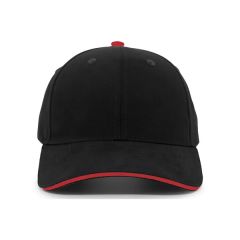 Pacific Headwear Brushed Twill Cap With Sandwich Bill