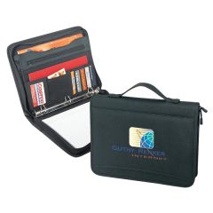 Padded Zipper Binder