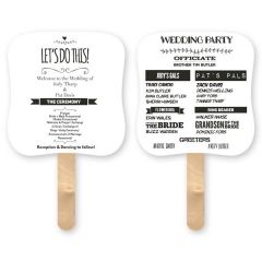 Palm Shape Mini Hand Fan Sandwich Style