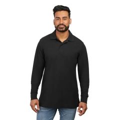 Elevate Palo Long Sleeve 100 Percent Cotton Pique Polo - Men's