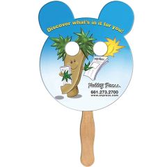 Panda Bear Hand Fan