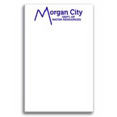 Paper Note Pad 3 1/2 X 5 1/2, 25 Pages, W/ Magnet