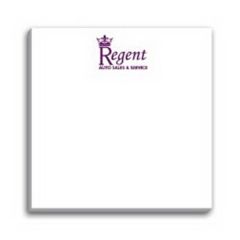 Paper Note Pad 3 X 3, 25 Pages, W/ Magnet