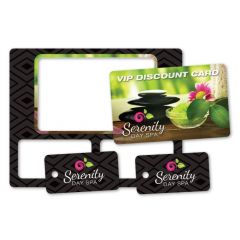 Paper Wallet Card W/ 2 Key Tags