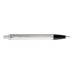 Parker Im White Lacquer With Chrome Trim Ballpoint Pen