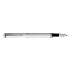 Parker Im White Lacquer With Chrome Trim Rollerball