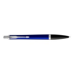 Parker Urban Night Sky Blue Ballpoint Pen Chrome Trim