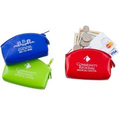 Patent Zip Purse