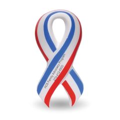 Patriotic Ribbon Shaped Stress Reliever