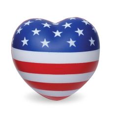 Patriotic V Heart Stress Reliever