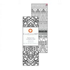 Patterns Coloring Bookmark