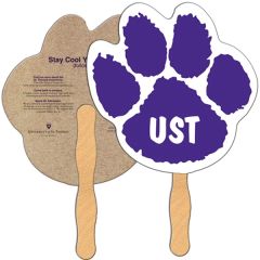 Paw Recycled Hand Fan