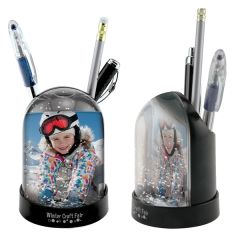 Pencil Cup Snow Globe