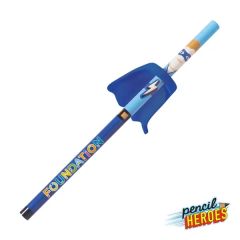 Pencil Heroes Superhero Series Male W/Cape Pencil