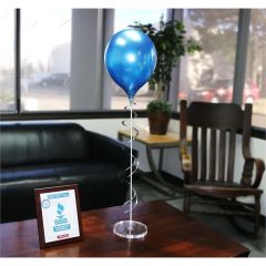 Permashine 1-Balloon Bouquet Round Stand Kit