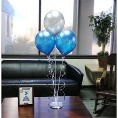 Permashine 3-Balloon Bouquet Round Stand Kit