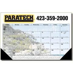 Personalized 12 Sheet Desk Blotter Calendar