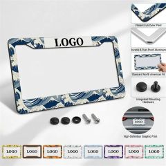 Personalized License Plate Frames