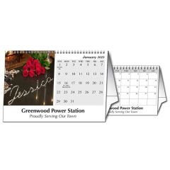 Personalized Tent Desk Calendar New Size