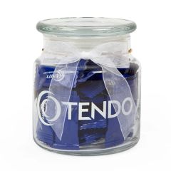 Personalized Wrapped Candies In A 22 Oz Jar