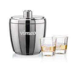 Pescara Ice Bucket & Kansas On-The-Rocks Set