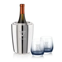 Pescara Wine Cooler & Soudan Smoke Stemless Wine
