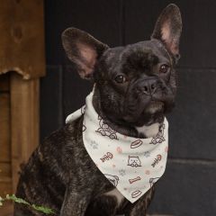 Pet Hemmed Bandana Full Color