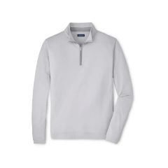 Peter Millar Men's Albatross Cotton-Blend Pique Quarter-Zip