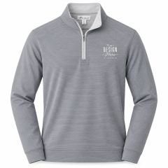 Peter Millar Men's Perth Sugar Stripe Quarter-Zip